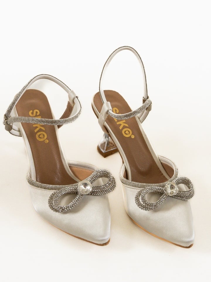 Scarpe da donna Beige Lerty - Img 5