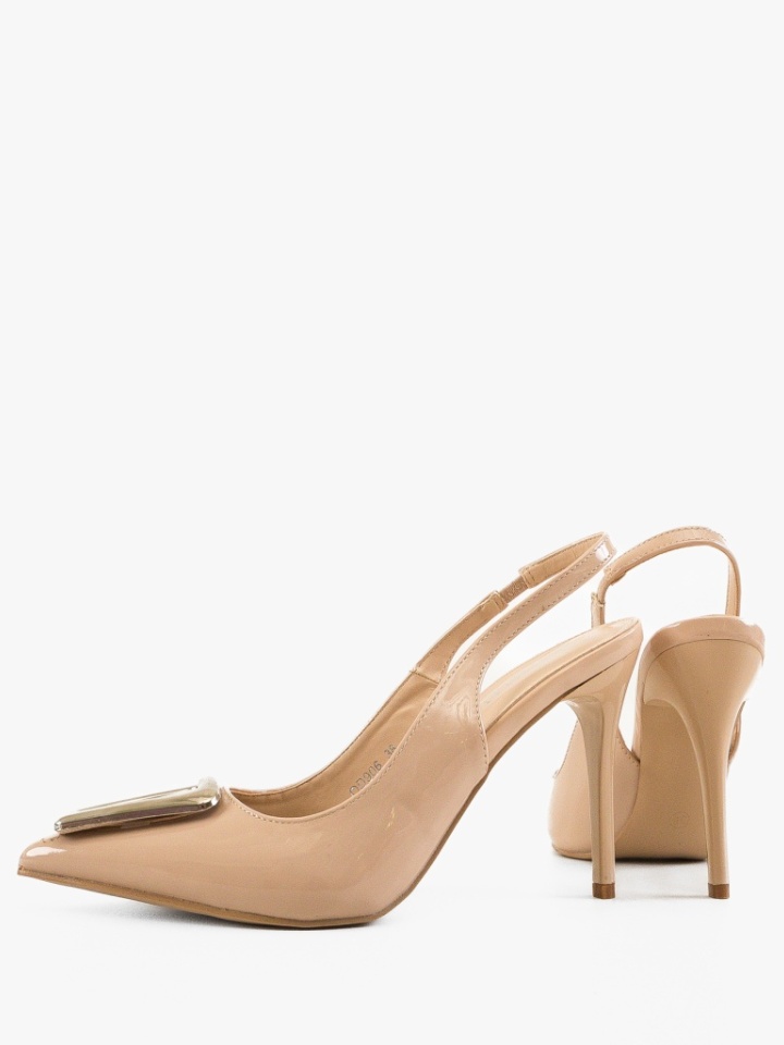 Scarpe da donna Beige Malas - Img 6