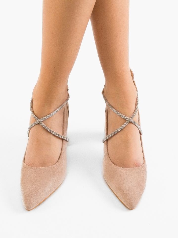 Scarpe da donna Beige Nikke - Img 2