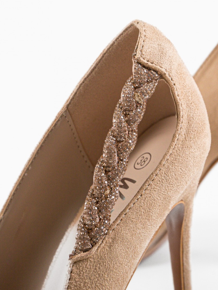 Scarpe da donna Beige Peeta - Img 8