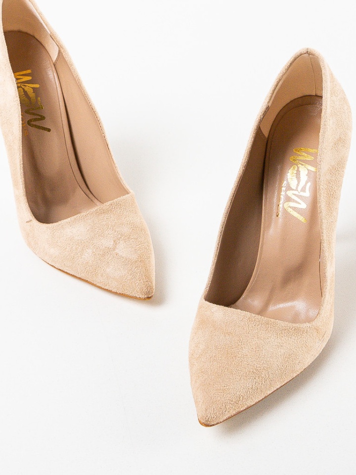 Scarpe da donna Beige Pefeba - Img 7