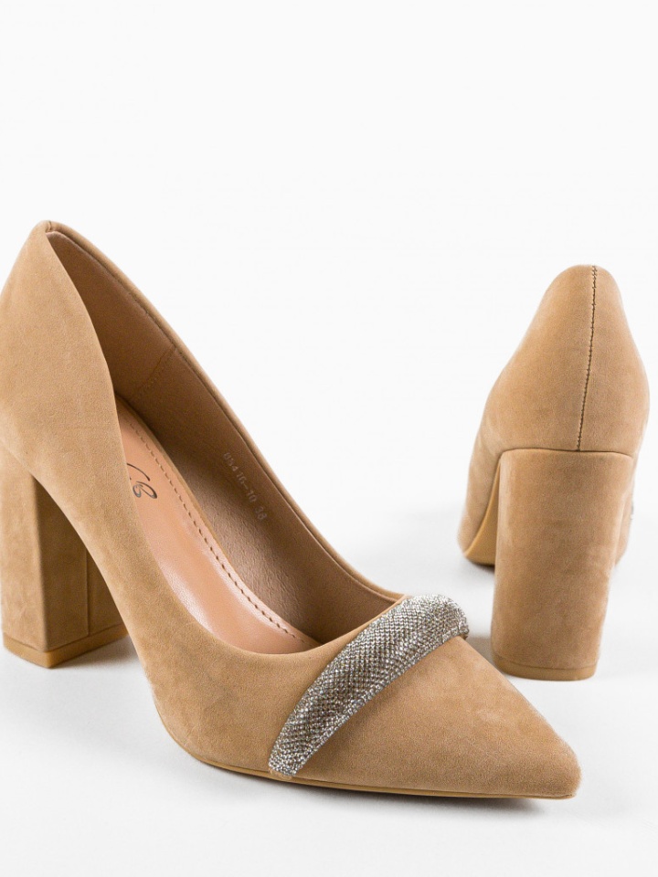 Scarpe da donna Beige Potte - Img 5
