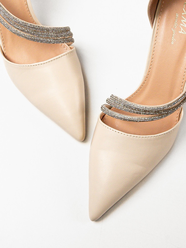 Scarpe da donna Beige Pratima - Img 6