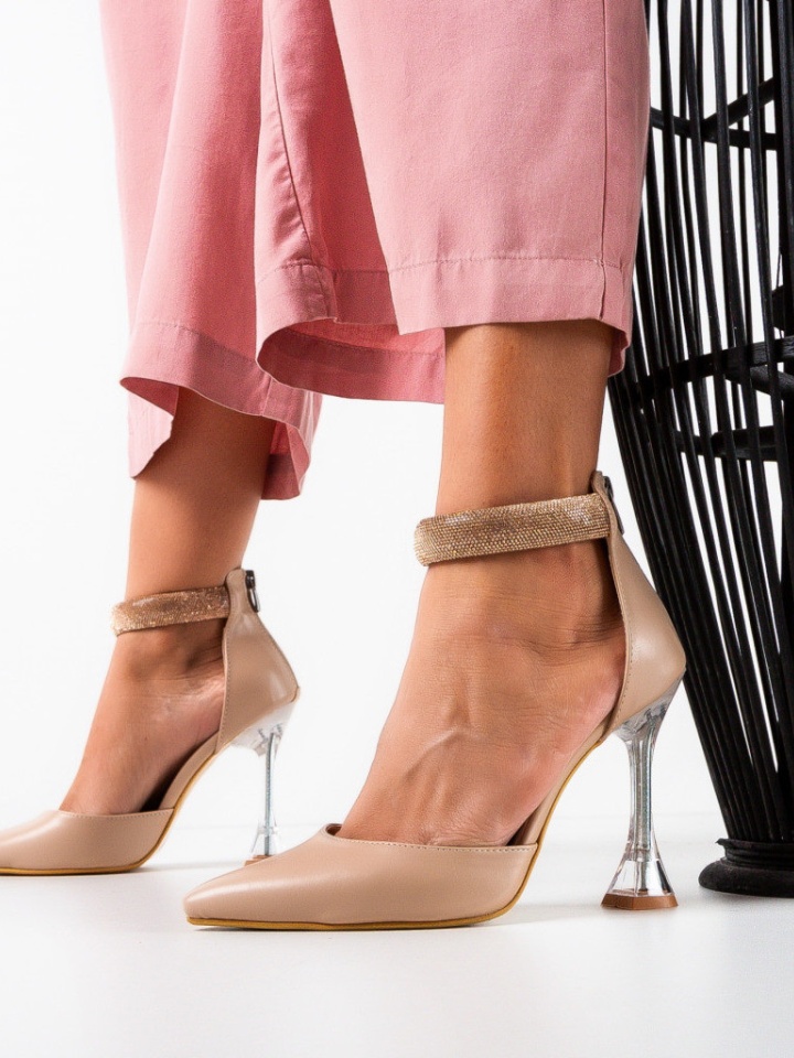 Scarpe da donna Beige Romina - Img 1