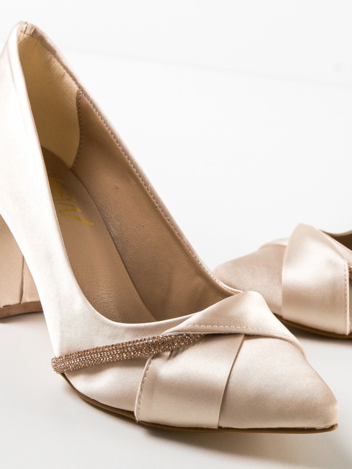 Scarpe da donna Beige Urama - Img 8