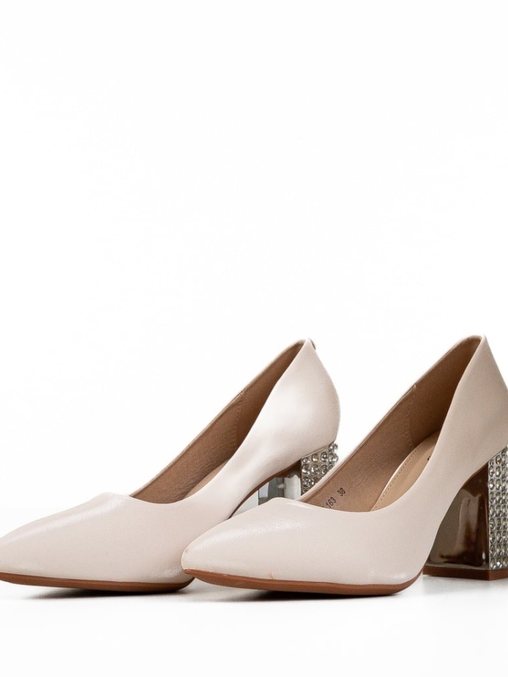 Scarpe da donna Beige Vodal - Img 11