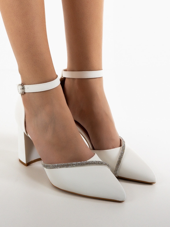 Scarpe da donna Bianche Dem - Img 3