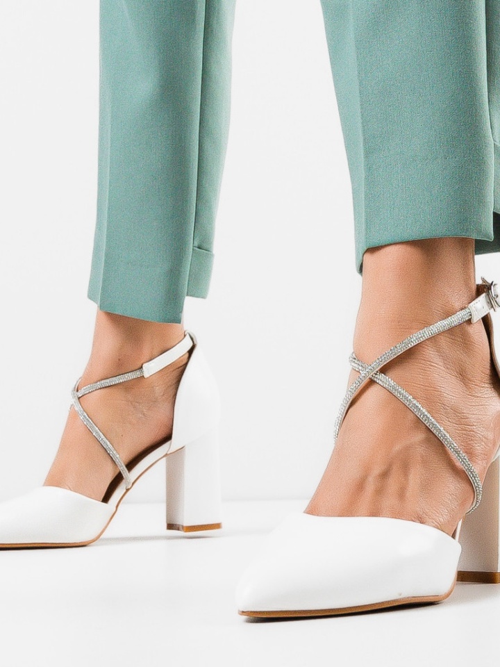 Scarpe da donna Bianche Doitei - Img 10