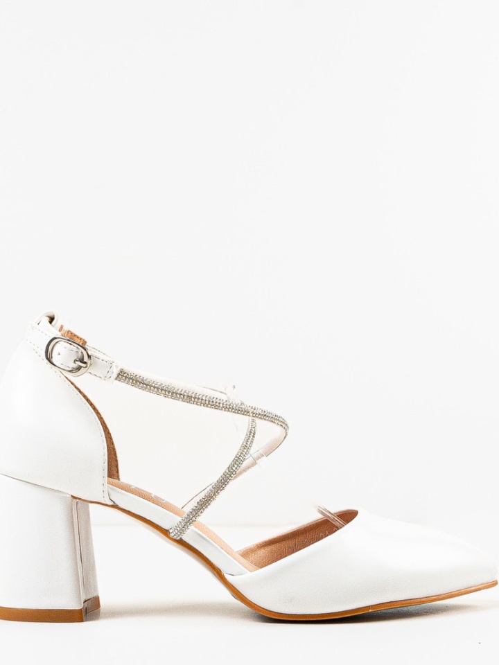 Scarpe da donna Bianche Dorol - Img 5