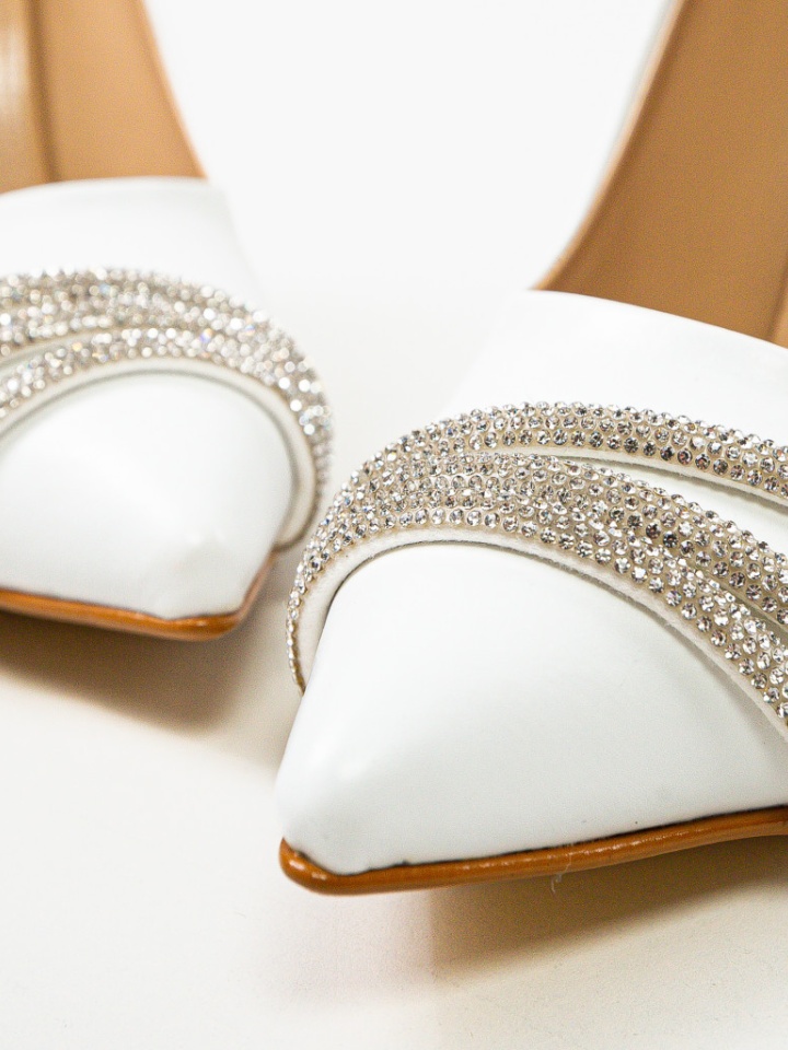 Scarpe da donna Bianche Jusyne - Img 6