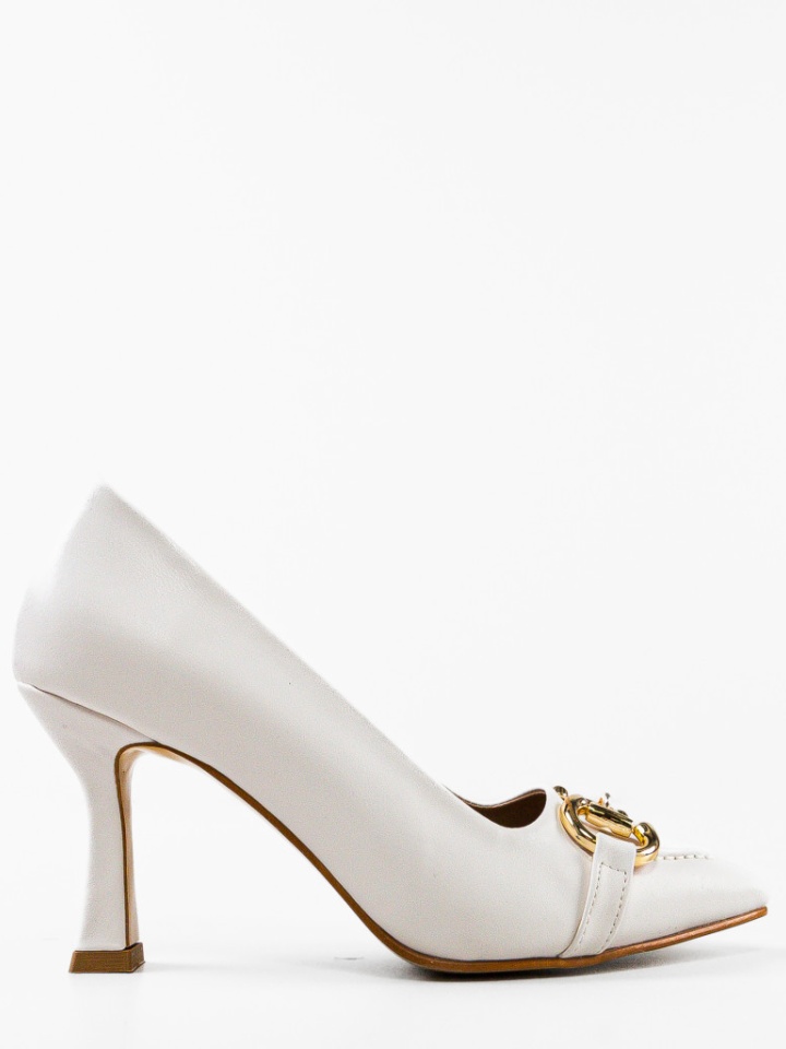 Scarpe da donna Bianche Sakaj - Img 1