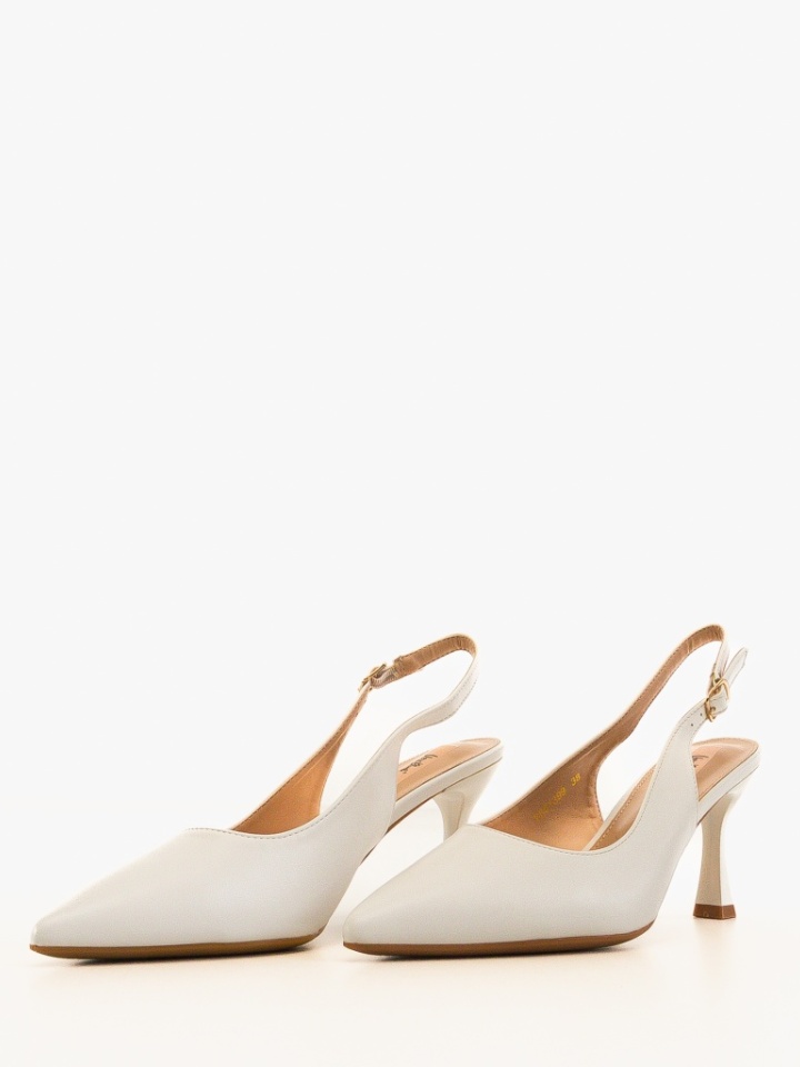 Scarpe da donna Bianche Sanders - Img 5