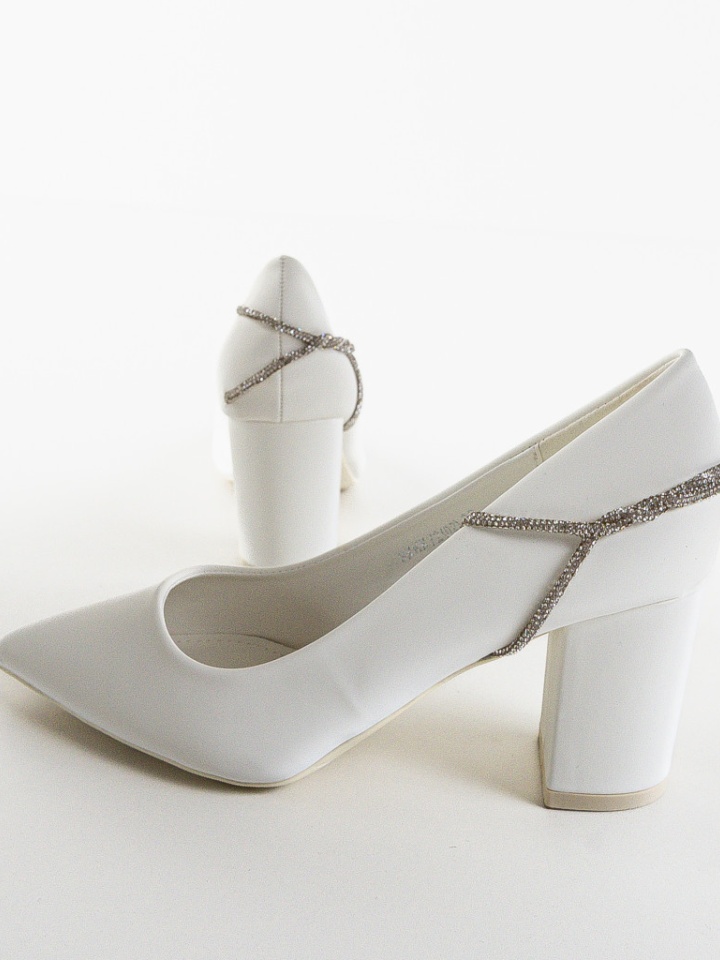 Scarpe da donna Bianche Wick - Img 4