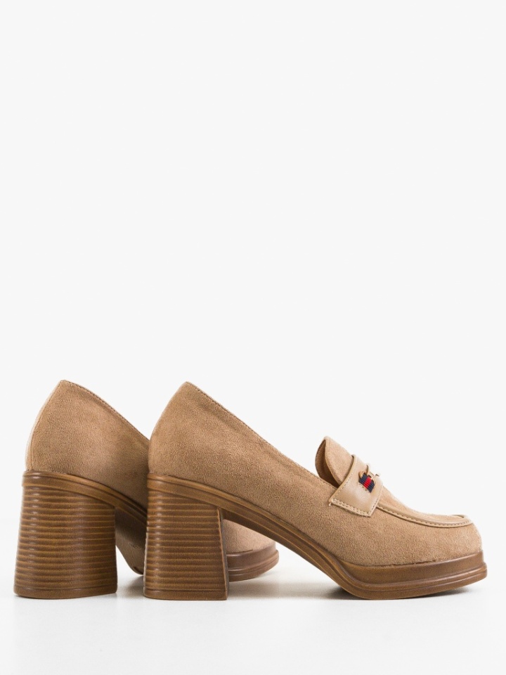 Scarpe da donna Khaki Tamlan - Img 4