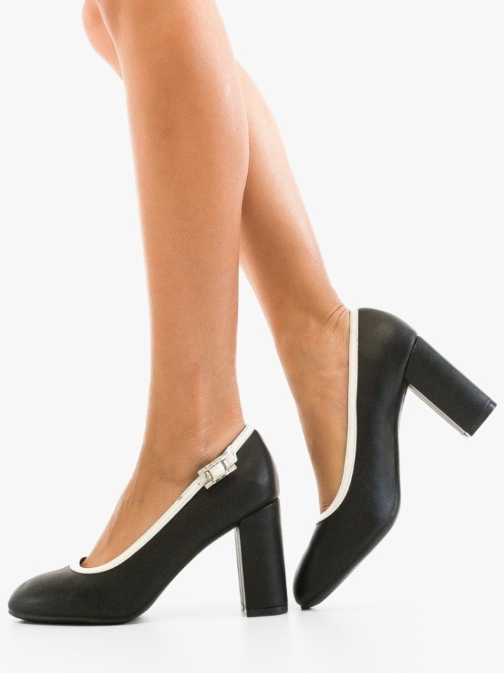 Scarpe da donna Nere Hoop - Img 2