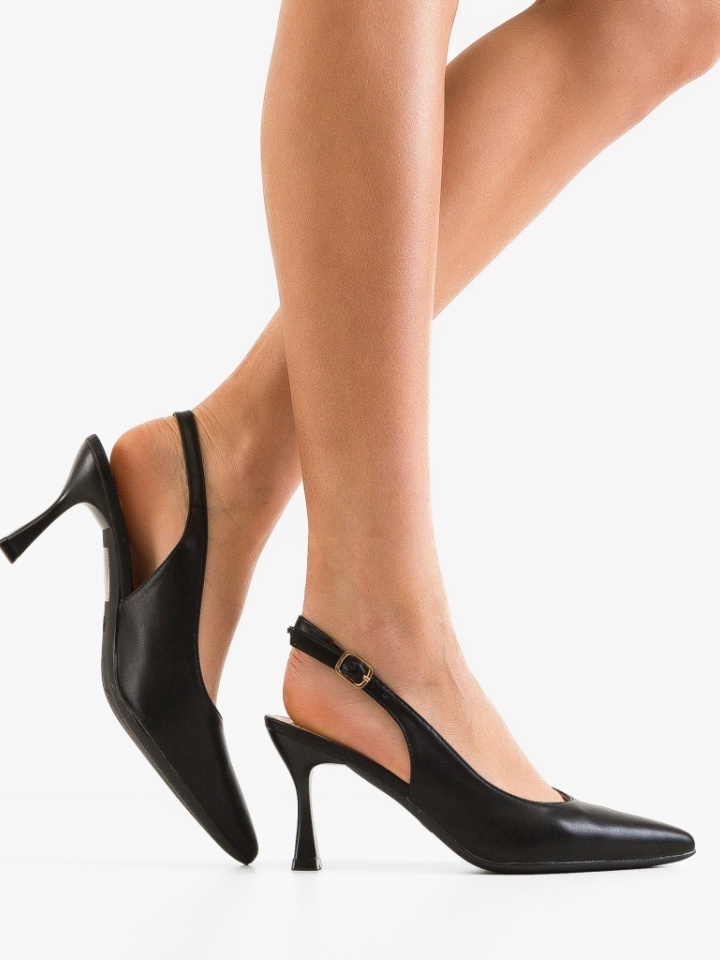Scarpe da donna Nere Sanders - Img 2