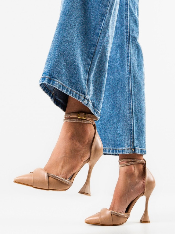 Scarpe da donna Nude Guof - Img 3