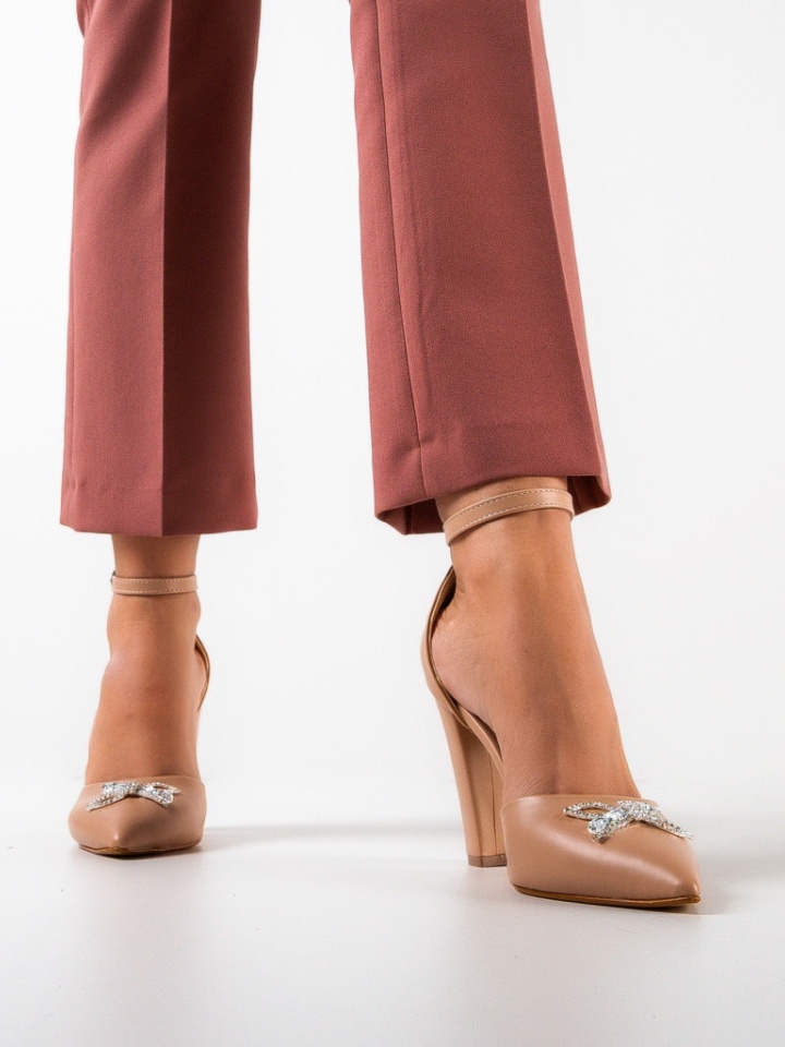 Scarpe da donna Nude Juns - Img 2