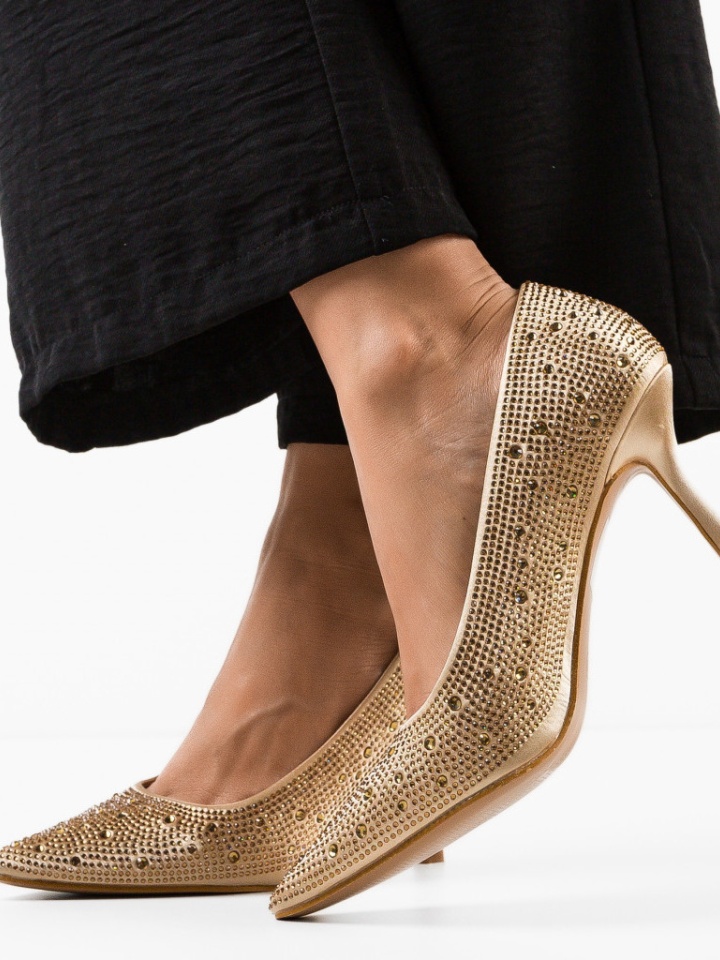 Scarpe da donna Oro Frazer - Img 3