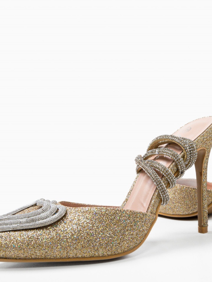 Scarpe da donna Oro Jeuness - Img 15