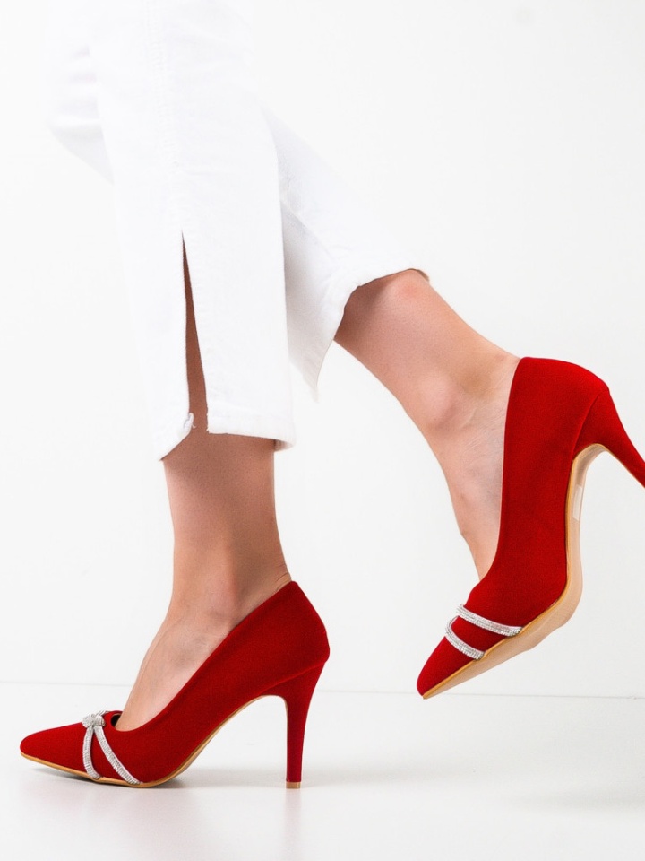 Scarpe da donna Rosse Ajan - Img 2