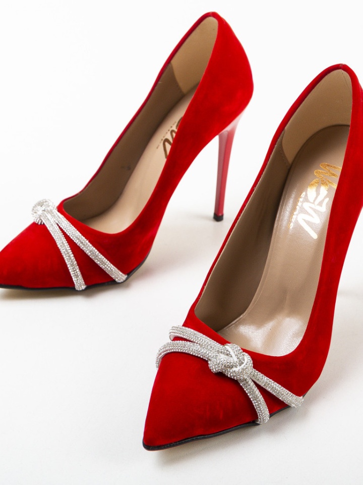 Scarpe da donna Rosse Casette - Img 12