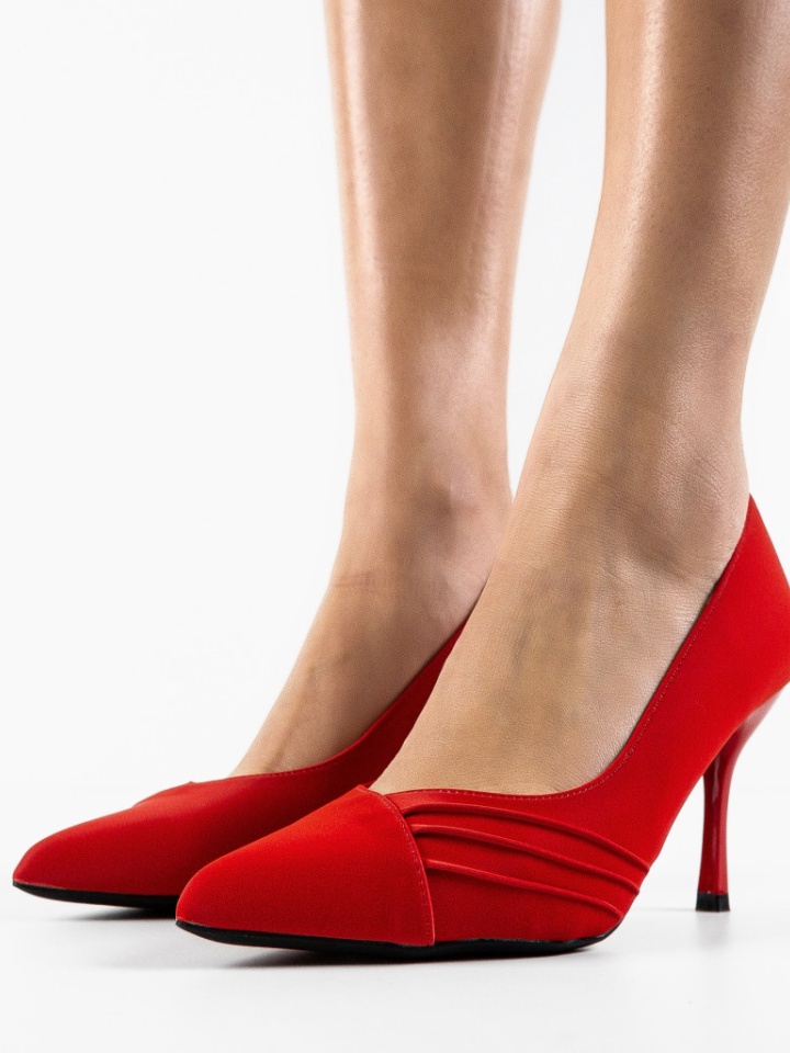 Scarpe da donna Rosse Crusher - Img 4