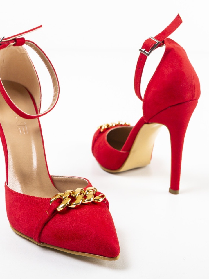 Scarpe da donna Rosse Deler - Img 7