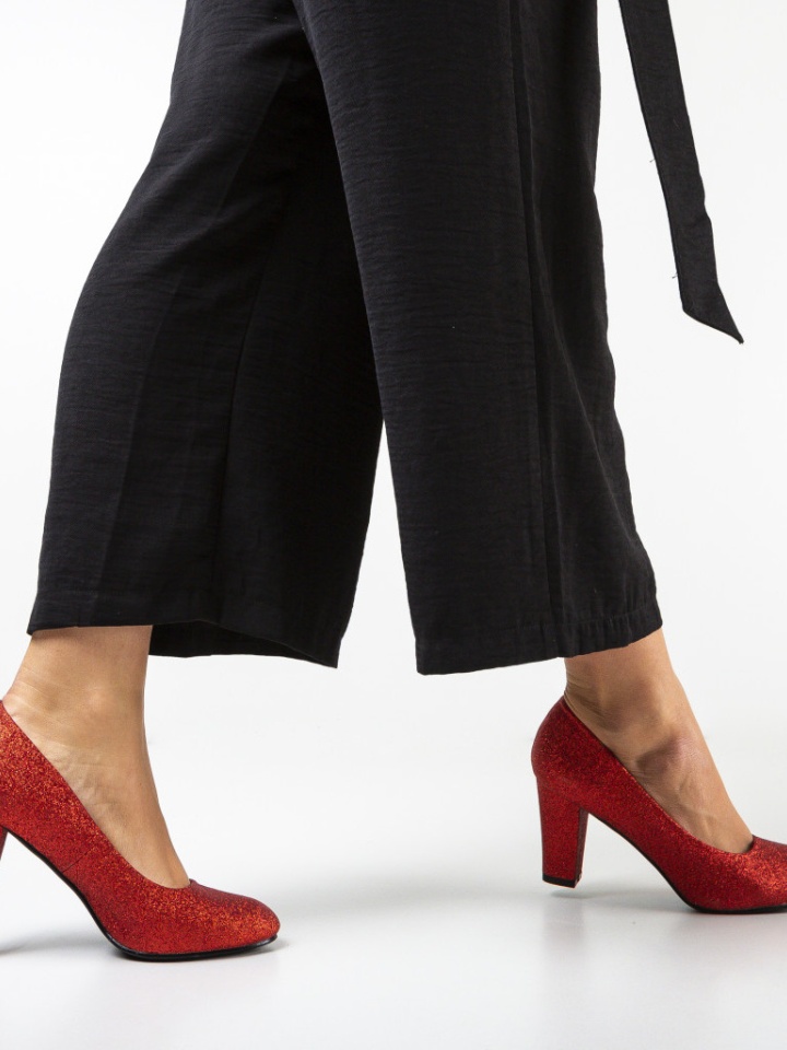 Scarpe da donna Rosse Esoum - Img 3