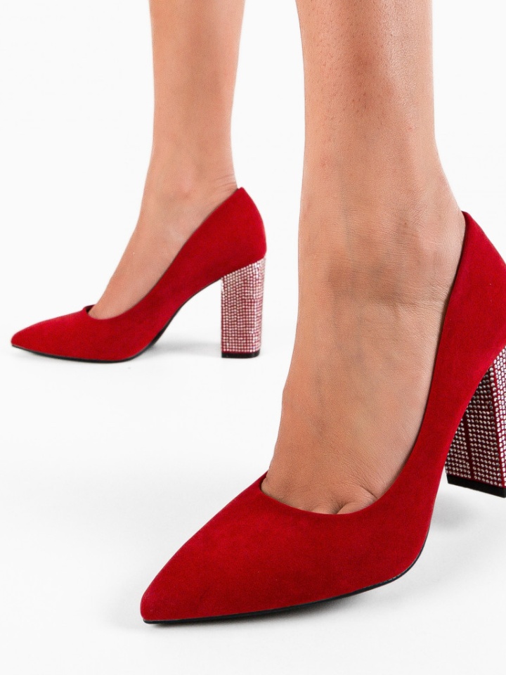 Scarpe da donna Rosse Evely - Img 4