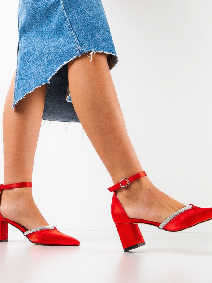 Scarpe da donna Rosse Flimox - Img 11