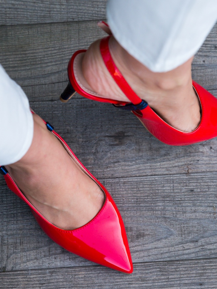 Scarpe da donna Rosse Haraj - Img 12