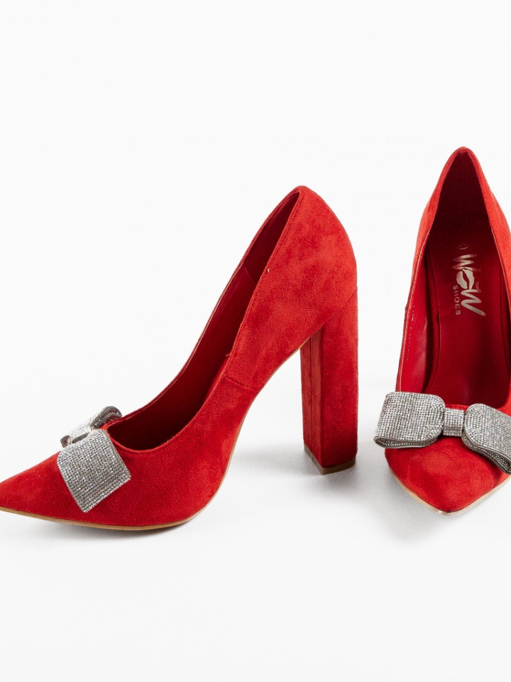 Scarpe da donna Rosse Lucky - Img 6