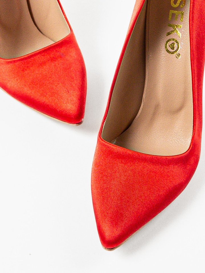 Scarpe da donna Rosse Pefeba 4 - Img 4
