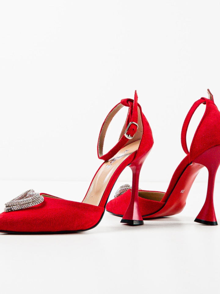 Scarpe da donna Rosse Razaza - Img 10