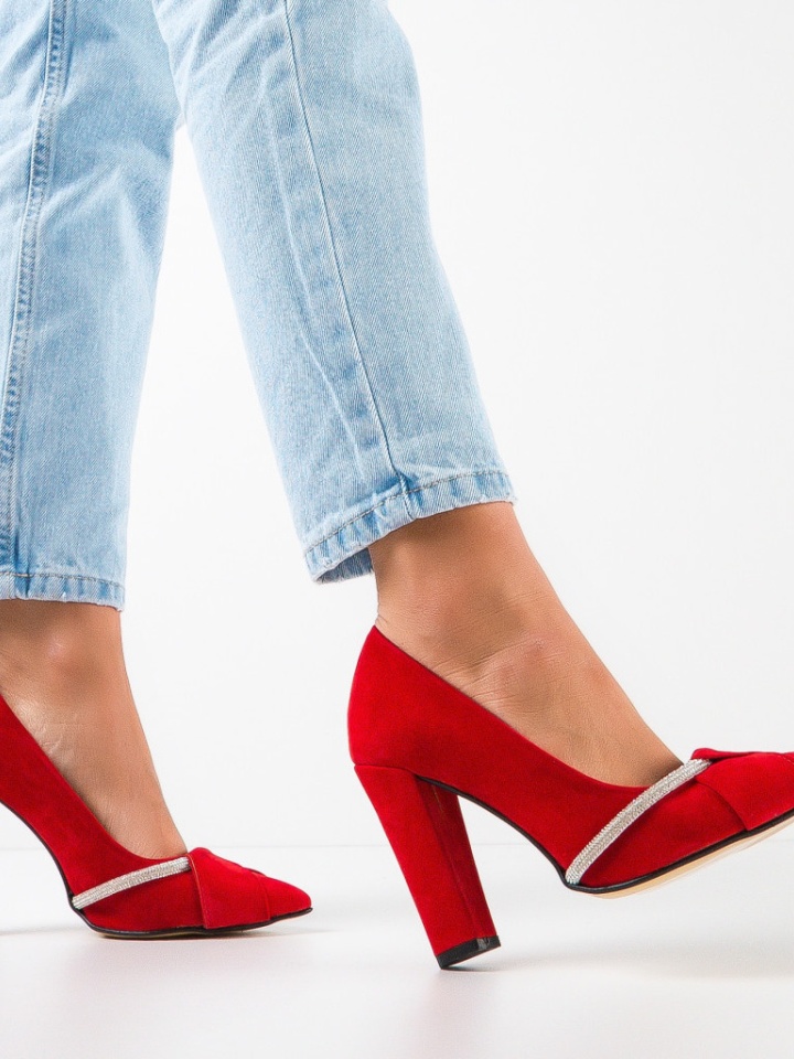 Scarpe da donna Rosse Roka - Img 2