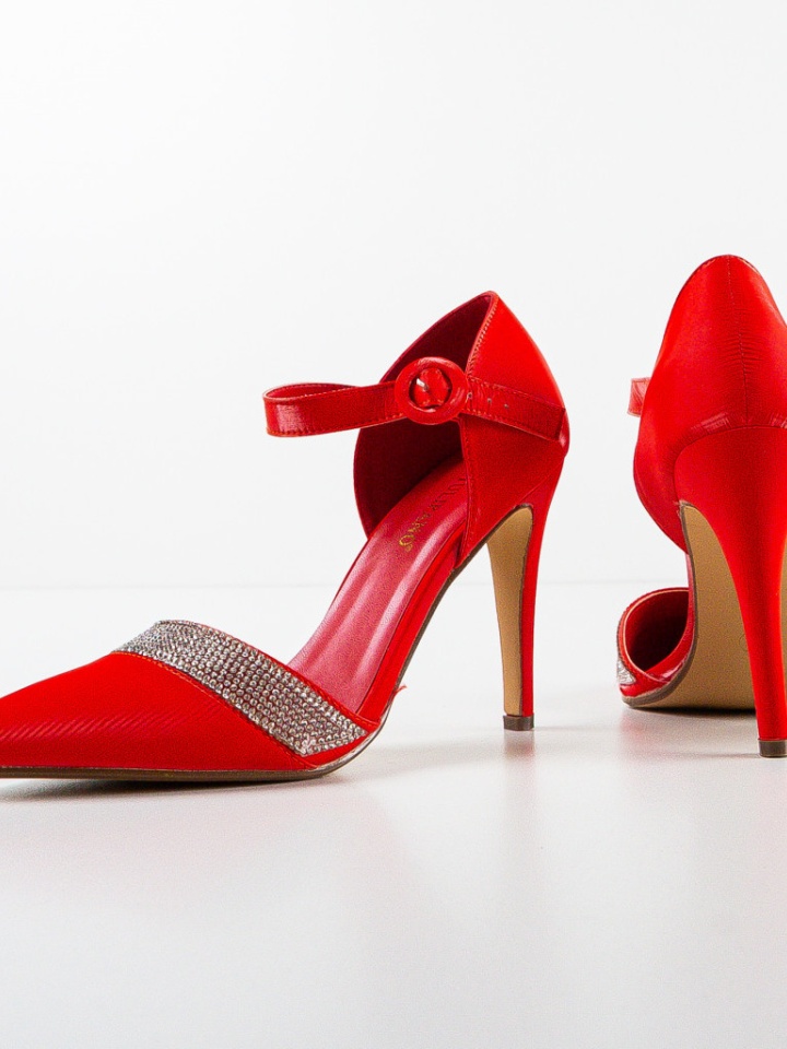 Scarpe da donna Rosse Sidra - Img 11