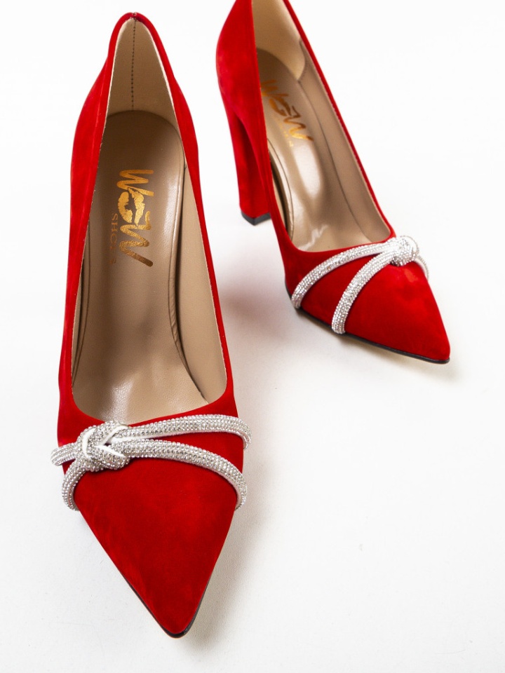 Scarpe da donna Rosse Tuty - Img 11