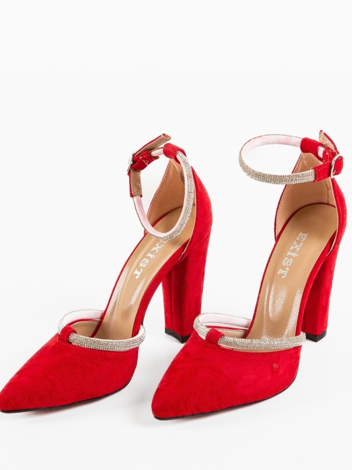 Scarpe da donna Rosse Von - Img 6