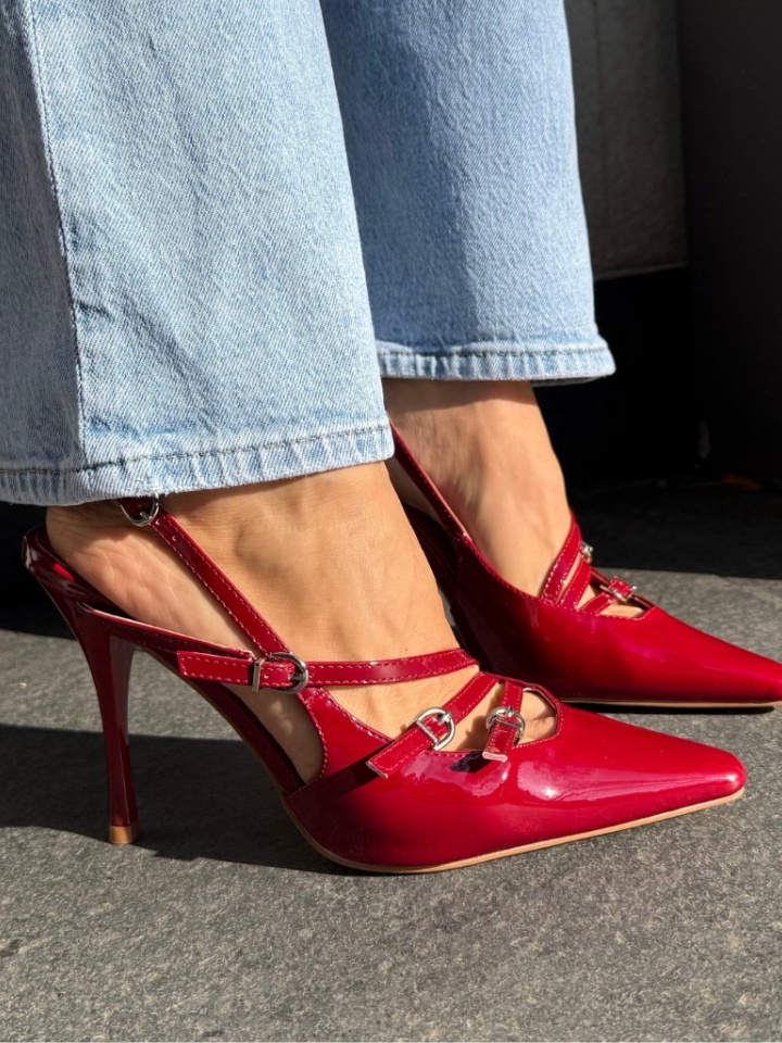 Scarpe da donna Rosse Ysaya - Img 10