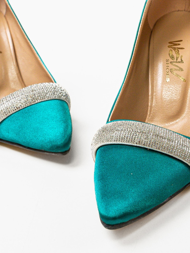 Scarpe da donna Verde Andor - Img 12