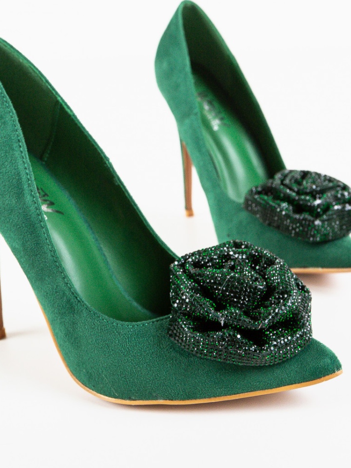 Scarpe da donna Verde Brany - Img 5