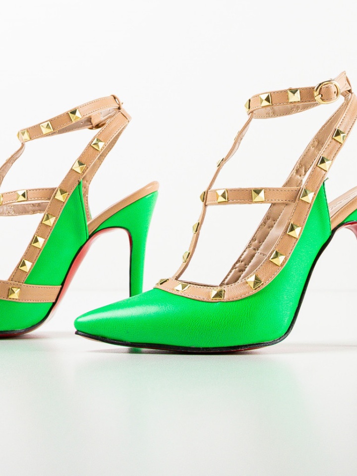 Scarpe da donna Verde Habile - Img 11