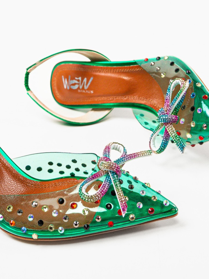 Scarpe da donna Verde Karambol - Img 16