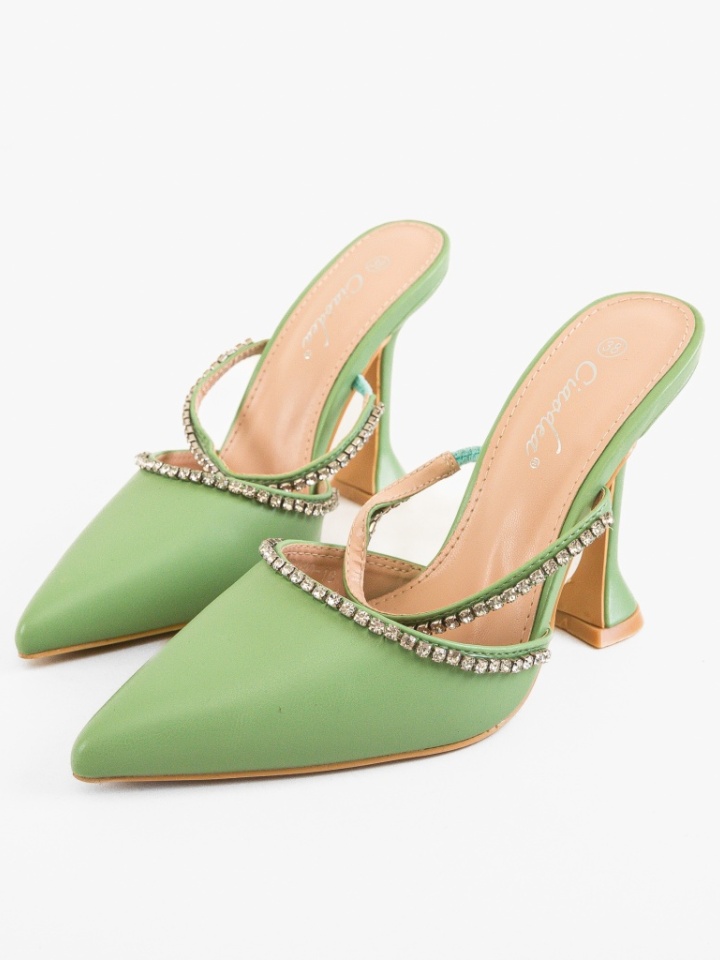 Scarpe da donna Verde Leslie - Img 5
