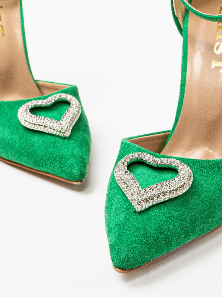 Scarpe da donna Verde Vyvyma - Img 7