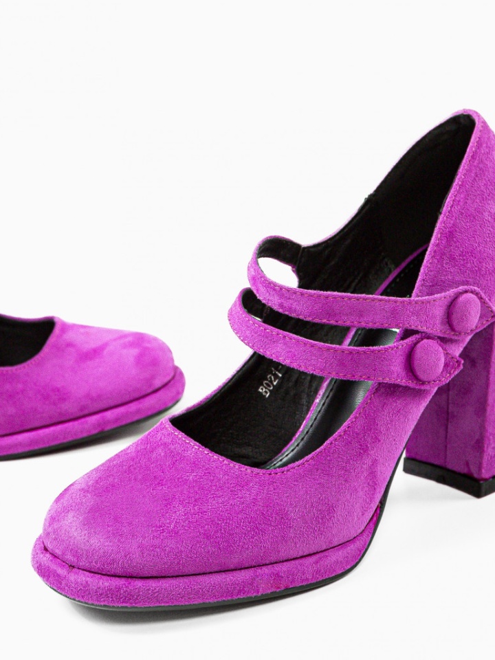Scarpe da donna Viola Vintage - Img 5