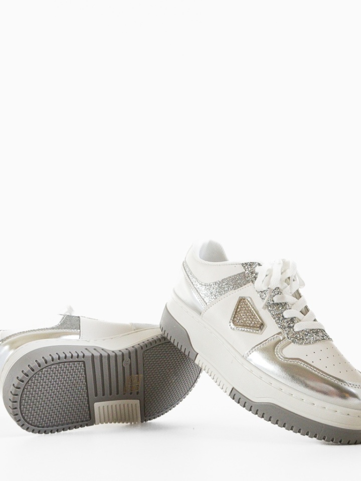 Scarpe sportive Argento Celestino - Img 7