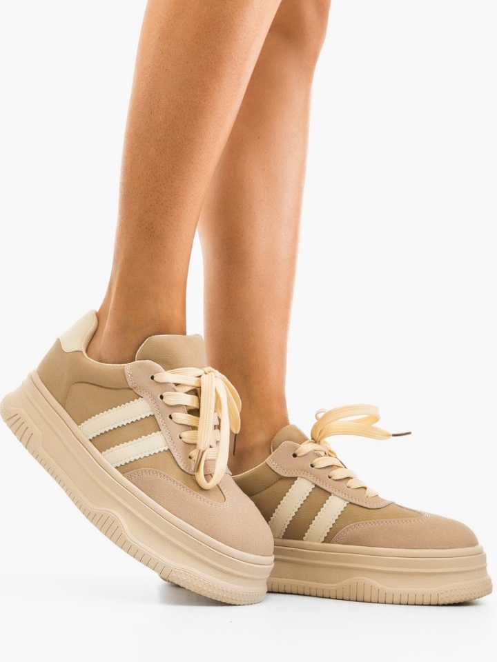 Scarpe sportive Beige Carlas - Img 1