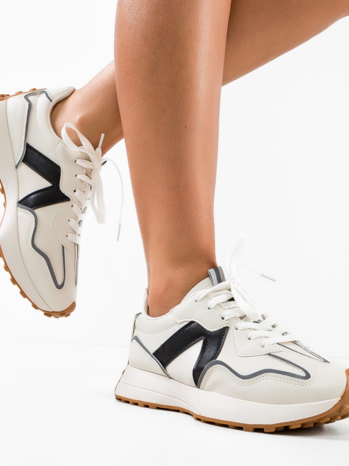 Scarpe sportive Beige Dokni - Img 3